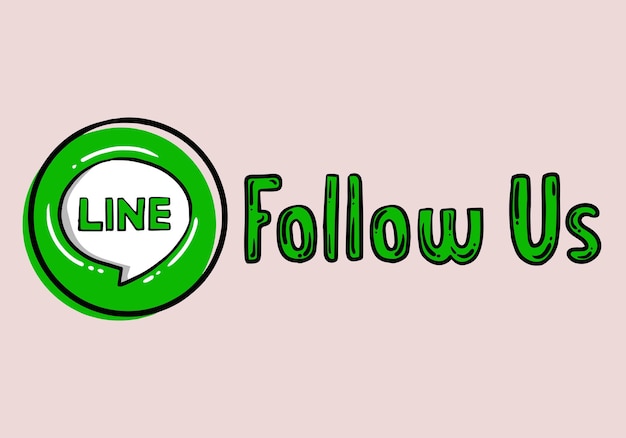 Кнопка «Следуй за нами» для логотипа символа значка телефона в социальных сетях с текстом «Следуй за нами»