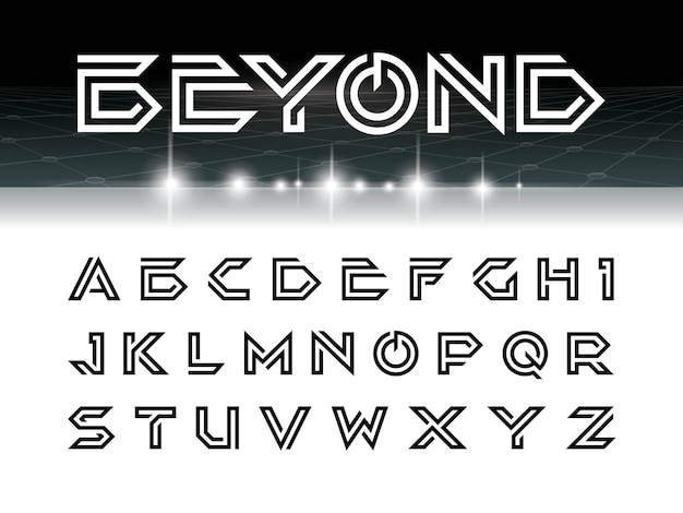 Font Beyond Silver