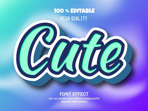  font effect