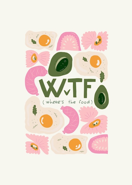food abstract elements food and healsy composition modern trendy matisse minimal style restaurant