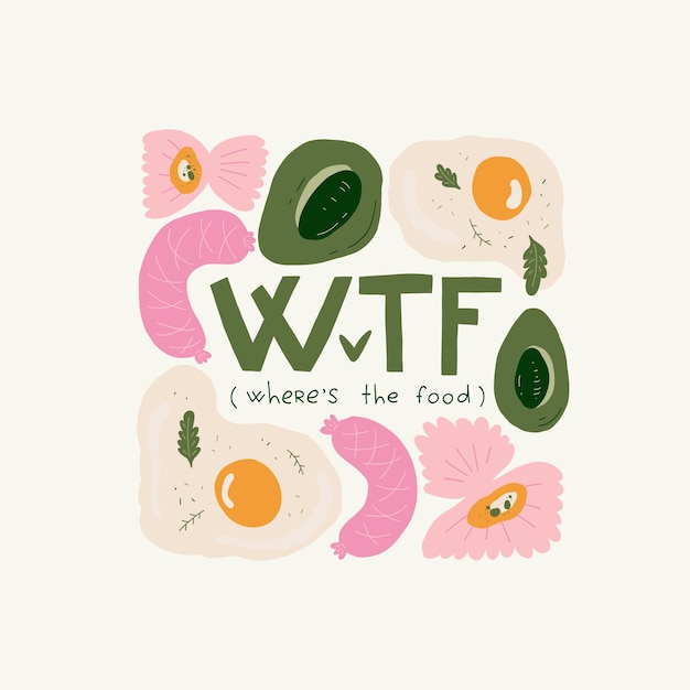 food abstract elements food and healsy composition modern trendy matisse minimal style restaurant