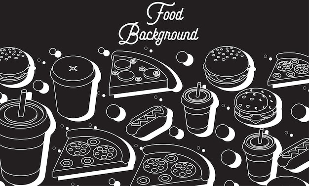 Food Background, Asian food background,