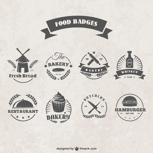 Food badges