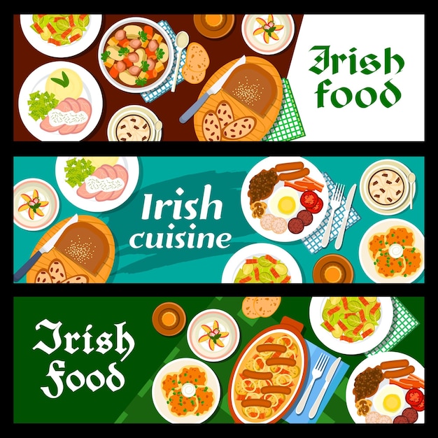 Food banners color