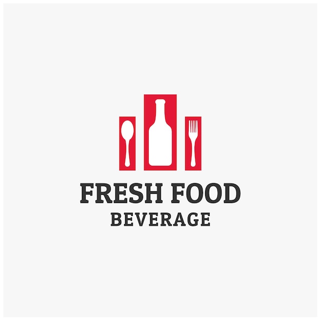 Vector food and beverage logo design inspirations