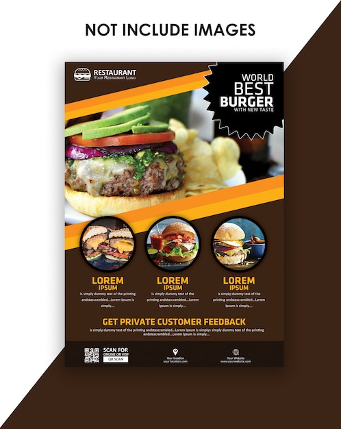 Food brochure