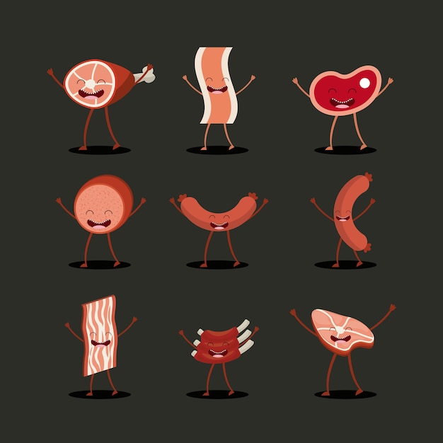 food character design