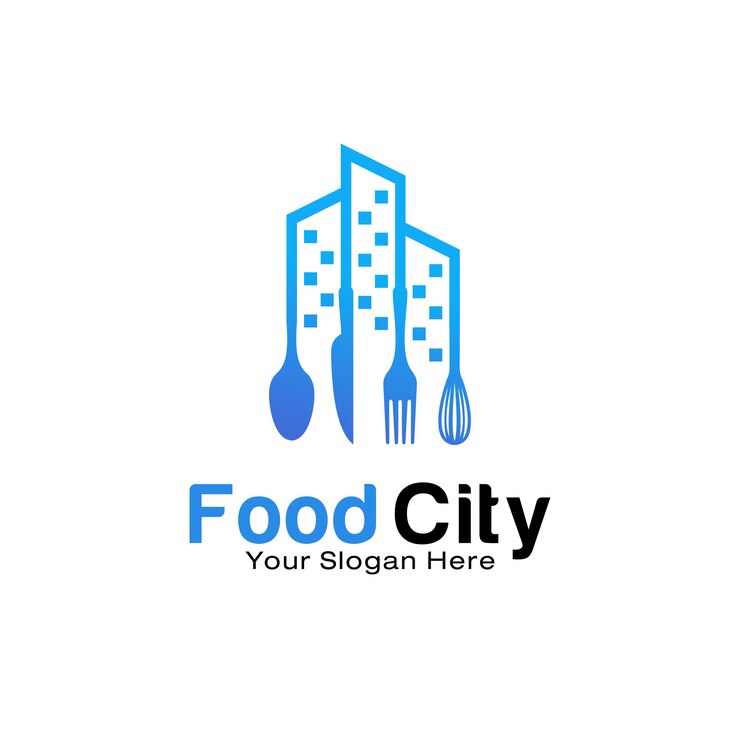 Шаблон дизайна логотипа Food City