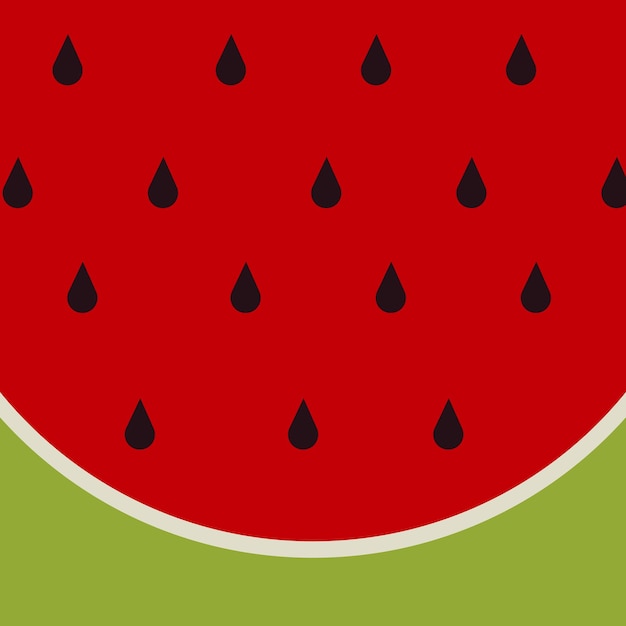 FOOD COLLECTION MINIMAL WATERMELON