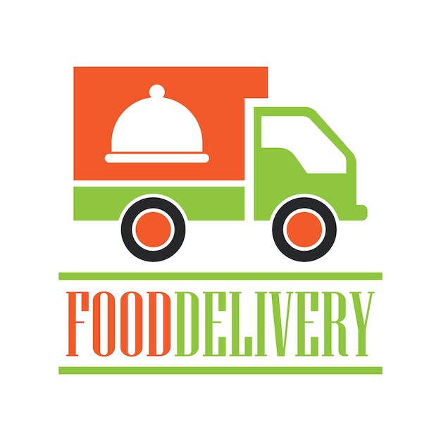 Food delivery logo