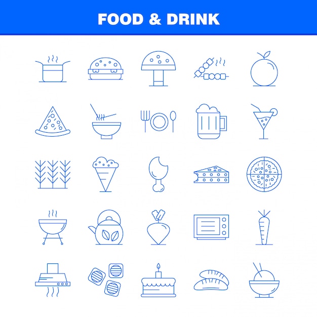 Premium Vector  Vector coffee set doodle cafe collection cute print things  food drinks and utensils