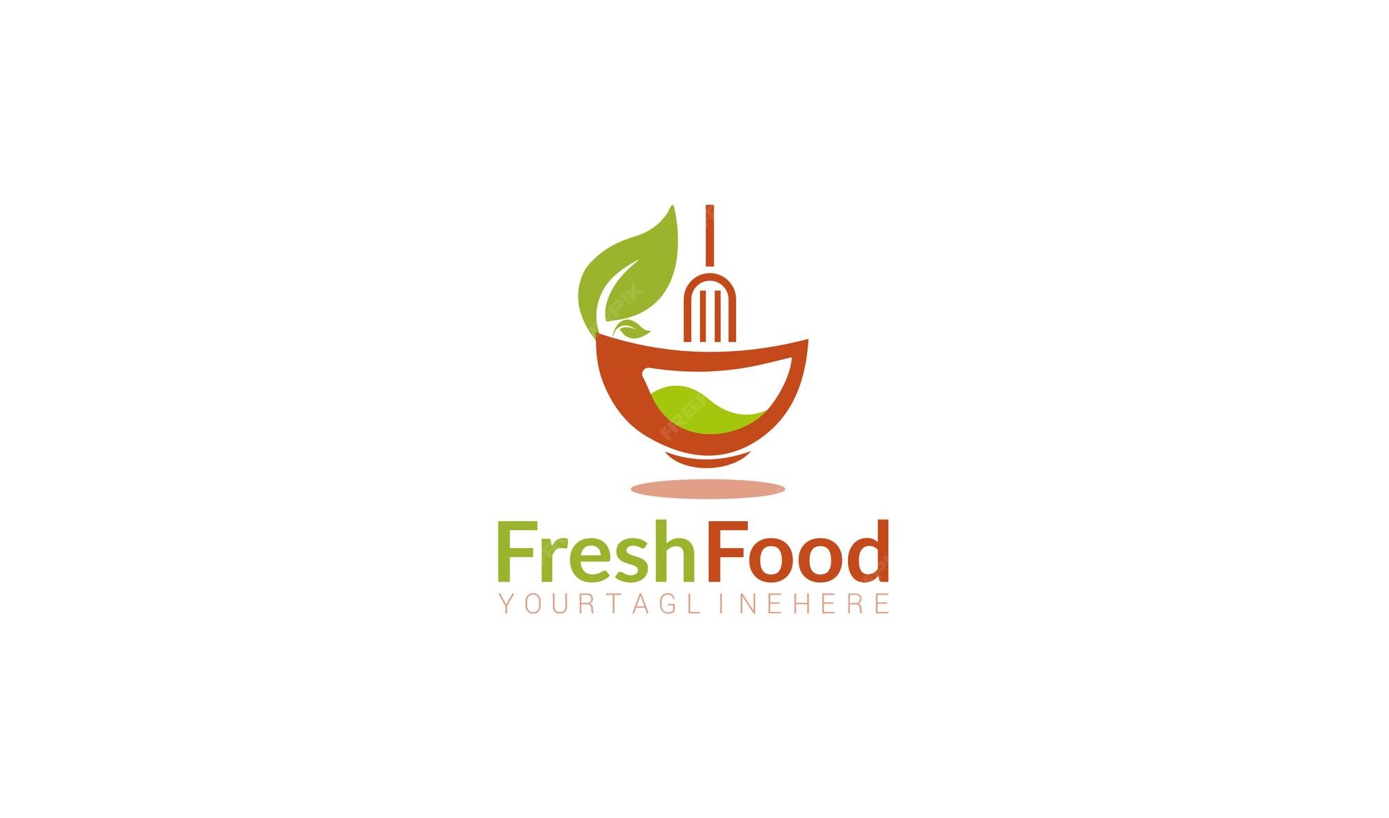 Premium Vector | Food and drink simple flat logo design vector