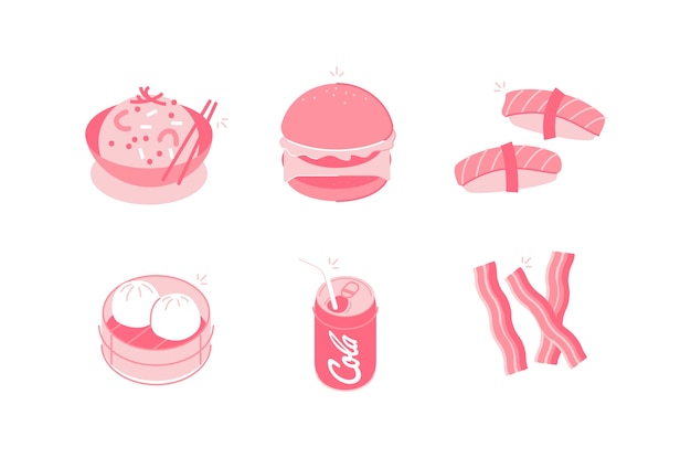 Иллюстрации еды и напитков