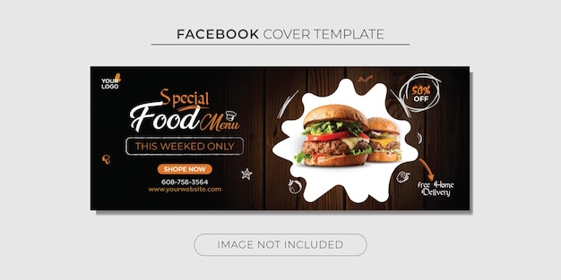 Food Facebook cover banner