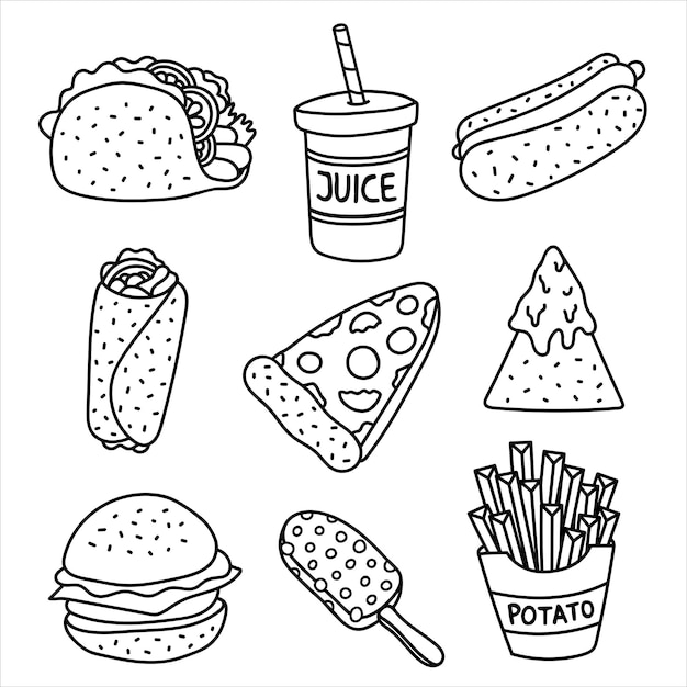 Food flash tattoo