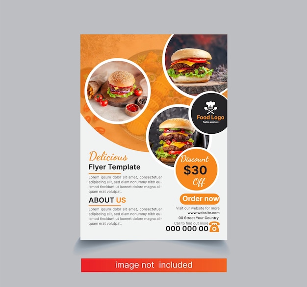Food Flyer Design And Template