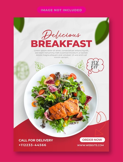 Food Flyer Post Design