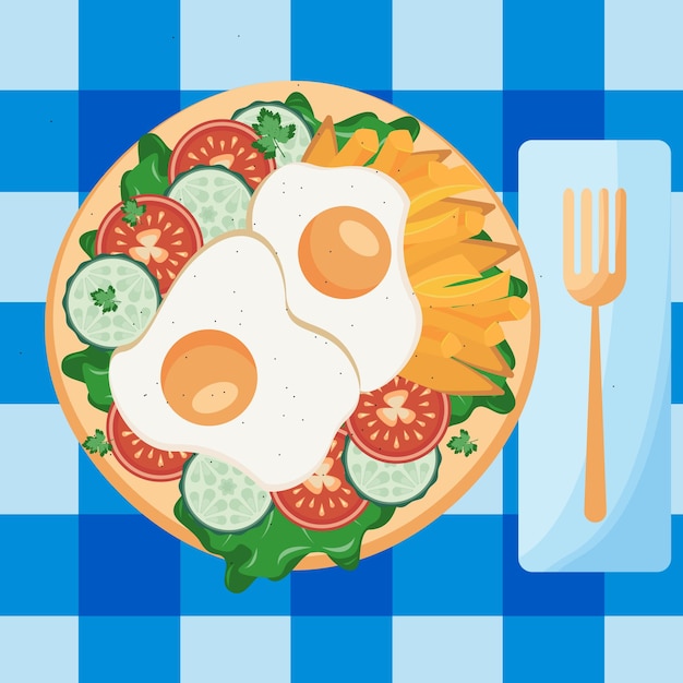 外出中の食べ物 健康的な朝食 食品バナー 食品の背景 背景食品 食品フラット