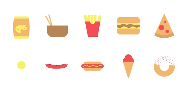 Vector food icon