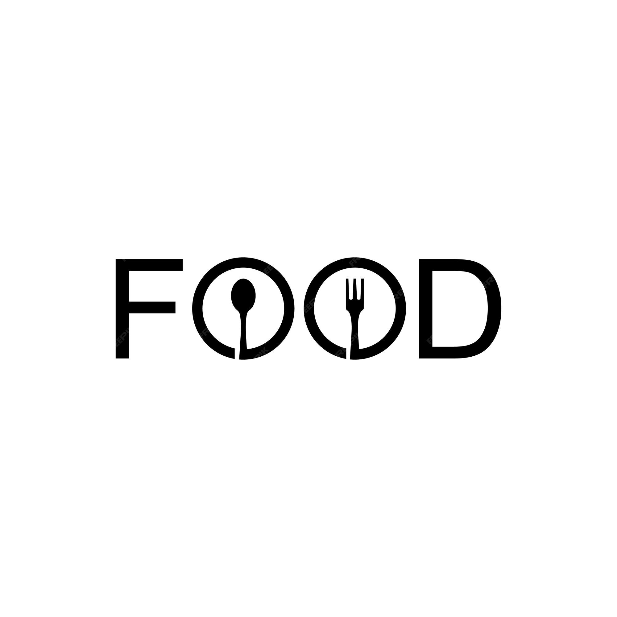 Premium Vector | Food logo design for cafe and restaurant