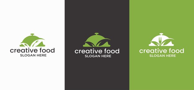 Vettore food logo design cibo moderno chef logo design concept logo di cucina food restaurant vector