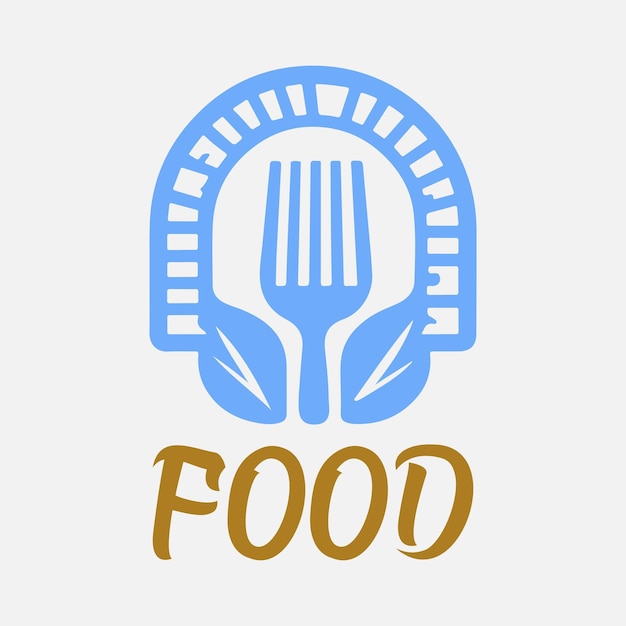 Food logo design vector image