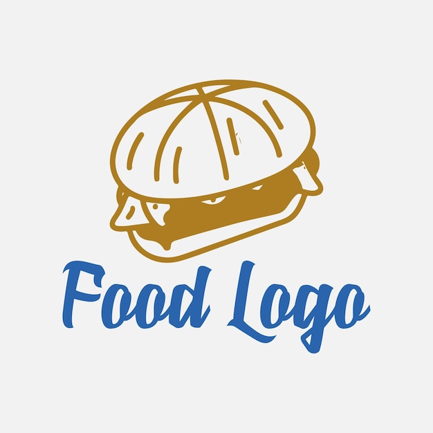 Food logo design vector image