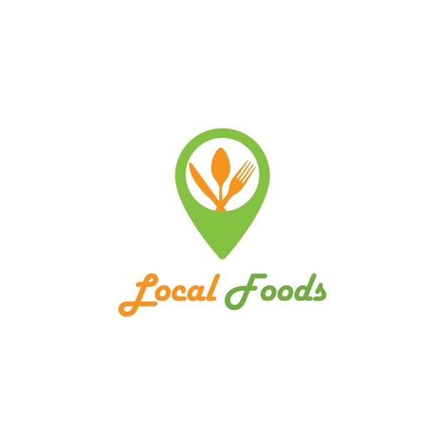food logo design vector templet