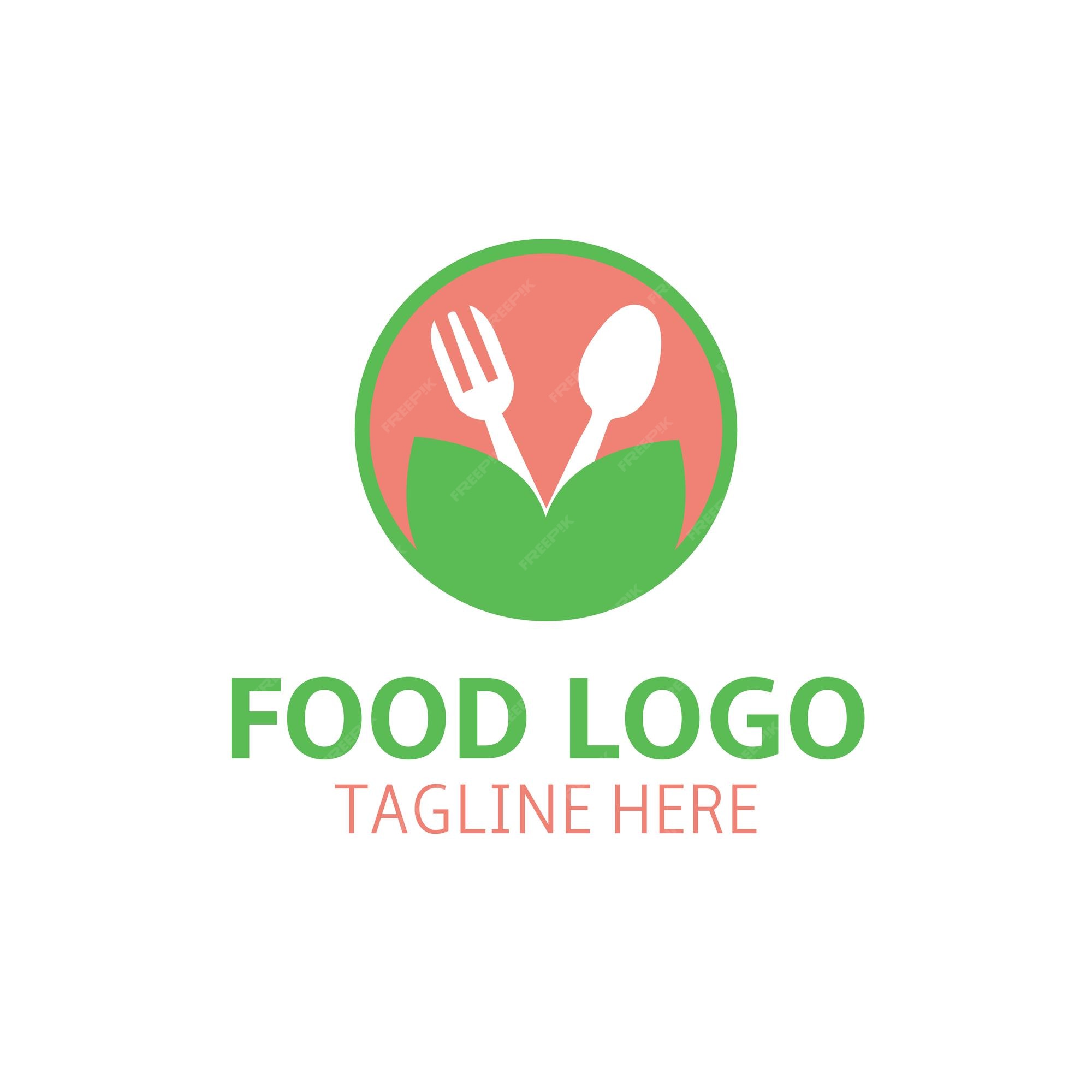 Premium Vector | Food logo design