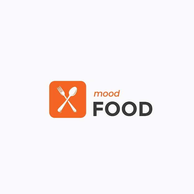 значок логотипа еды и знак