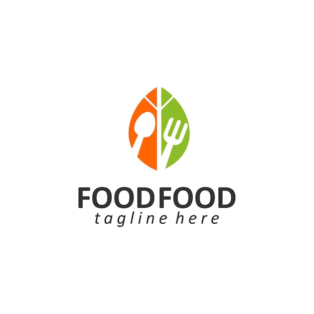 食品ロゴテンプレートベクトル健康食品ロゴコンセプトベクトル