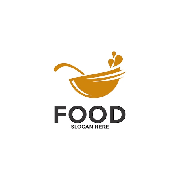food logo vector creative food logo design template