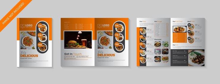 Food Menu Brochure