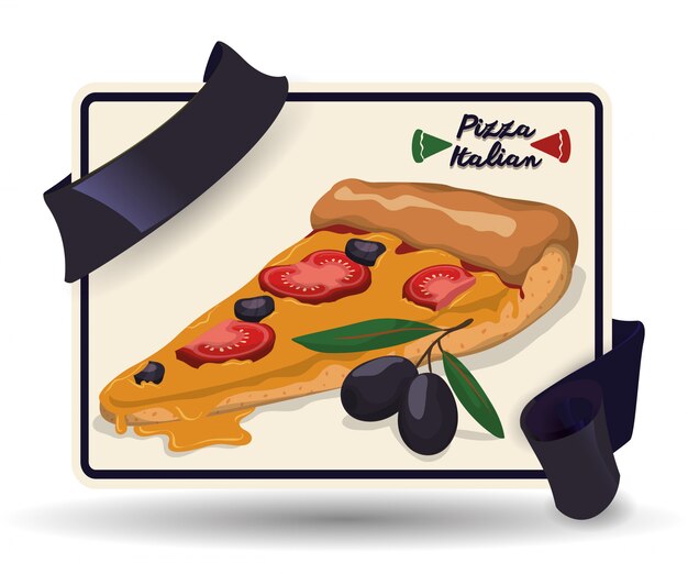 Vector food and menu icons design