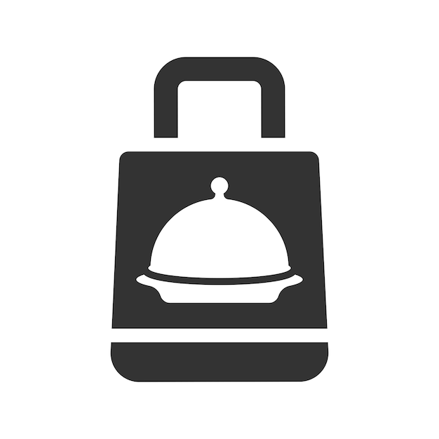食品パックのアイコン