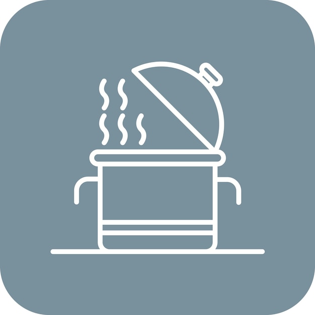 Vector food preparation icon vector image can be used for street food