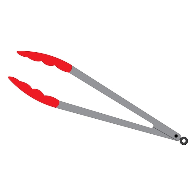 Vector food tongs icon vector illustration design