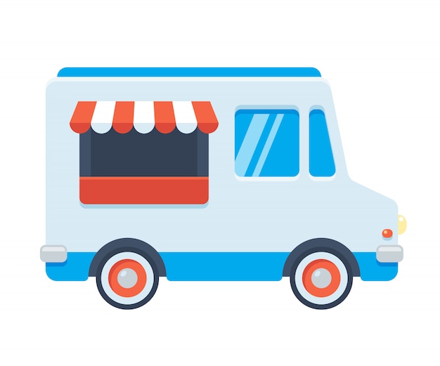 Food truck illustration