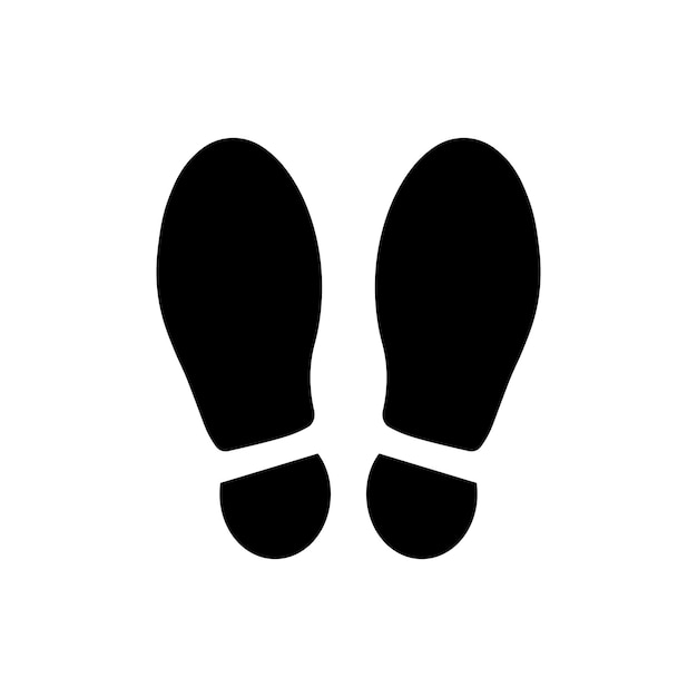Vector foot icon