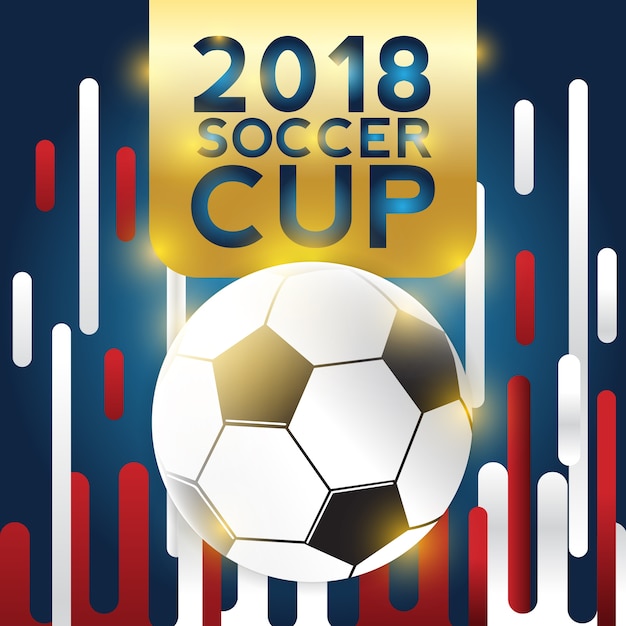 Football 2018 world championship cup background soccer