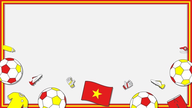 Football Background Design Template Football Cartoon Vector Illustration Soccer In Vietnam