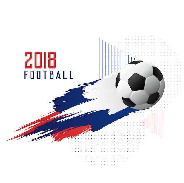 football championship 2018 cup stylish background