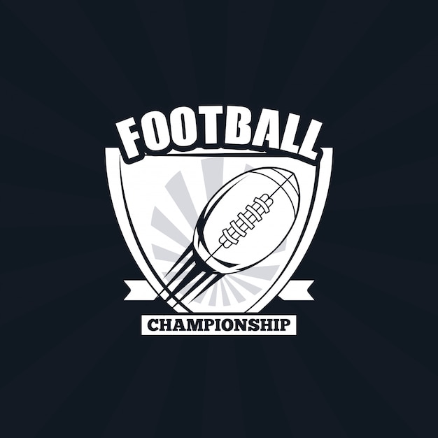 Football championship icon