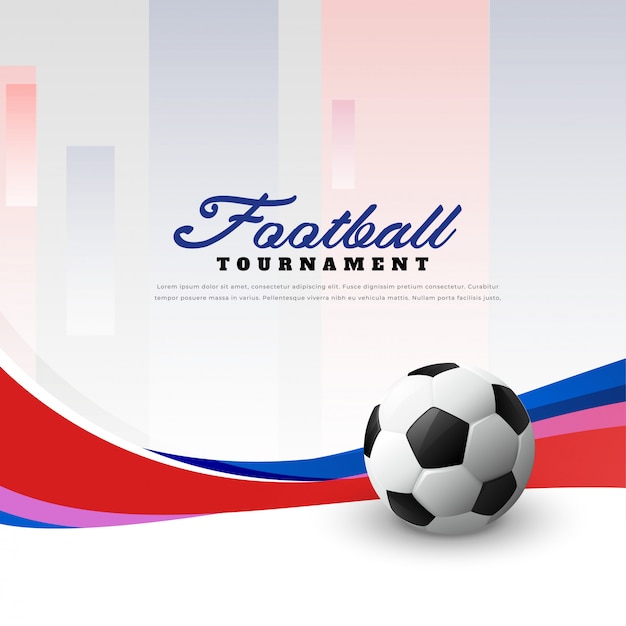 football championship soccer background with wave