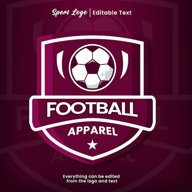 Football club apparel badge