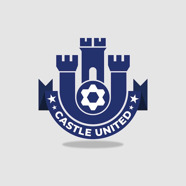 Vector football club logo design