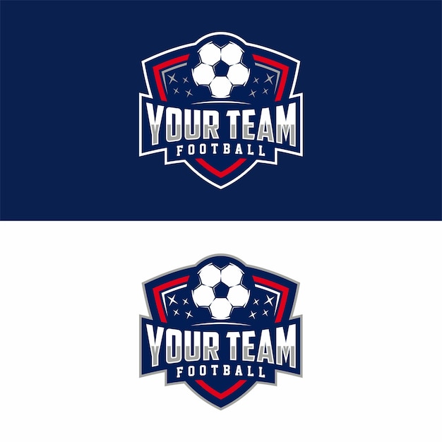 Football club logo Football club emblem design template