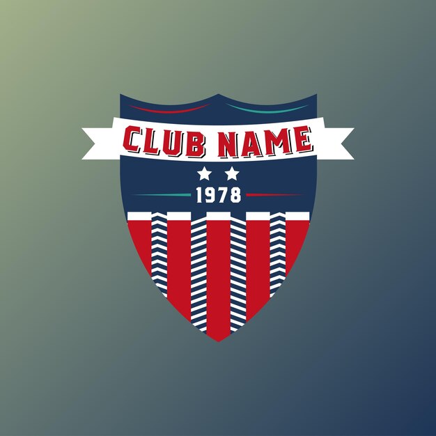 Vector football club logo