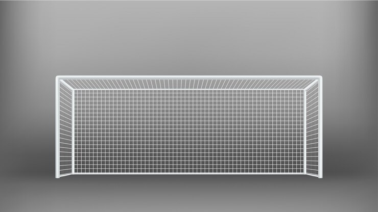 Vector football gates on grey