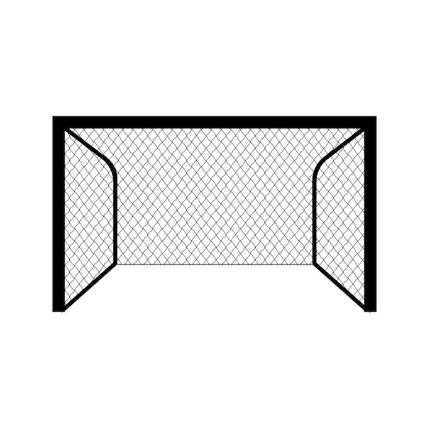 Football goal icon vector